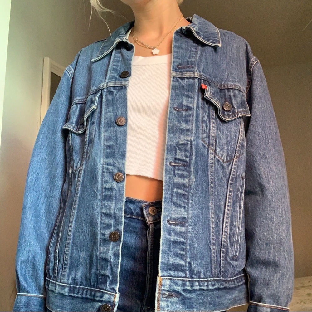 Vintage Oversized Levi’s Jean Jacket